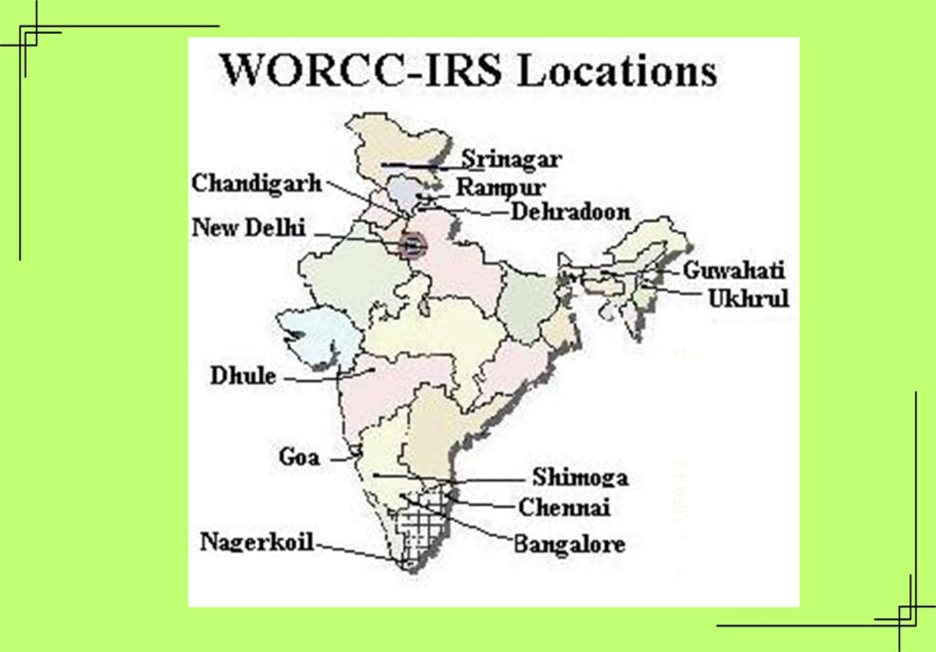 WORCC-IRS Locations